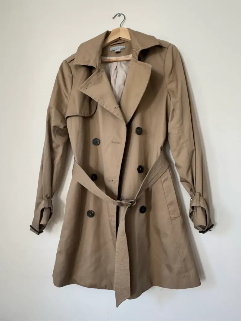 Abrigo trench coat beige H&M - 2