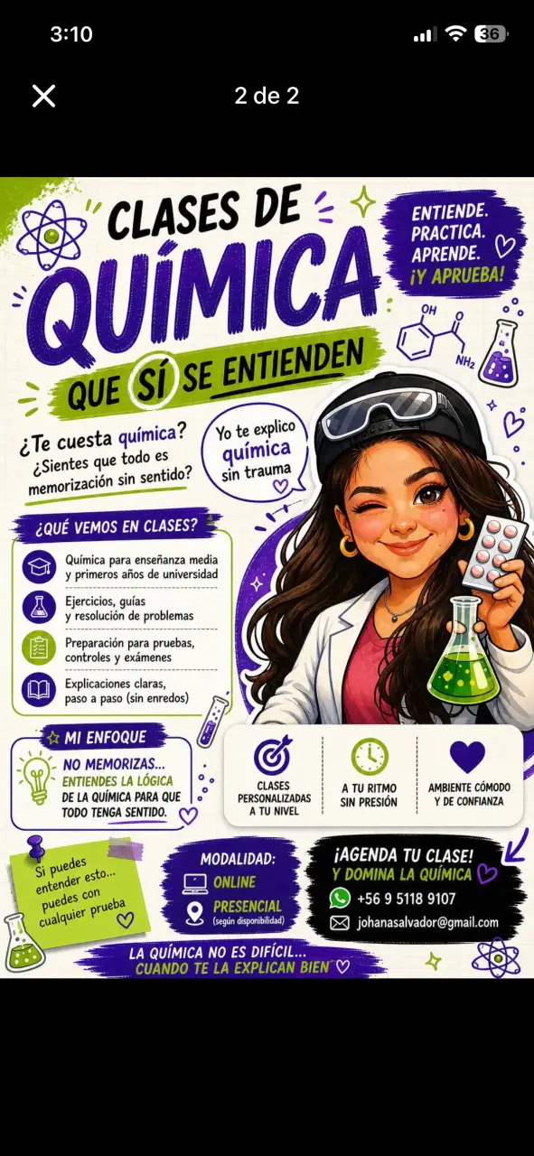 Clases de Química y ciencias básicas - 1