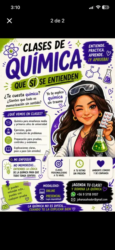 Clases de Química y ciencias básicas - miniatura 1