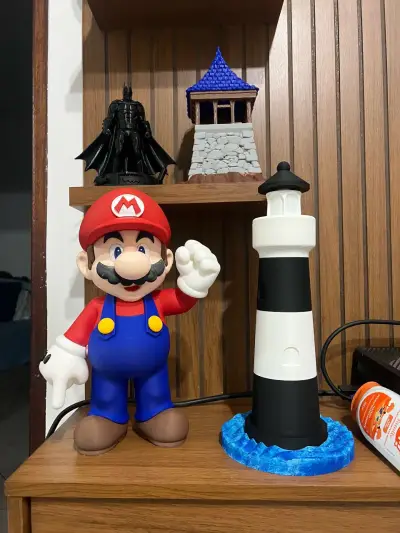 🍄⭐ Figura Mario 3D – 23 cm | Ideal para Colección - miniatura 3