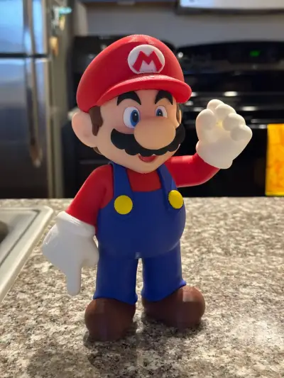 🍄⭐ Figura Mario 3D – 23 cm | Ideal para Colección - miniatura 4