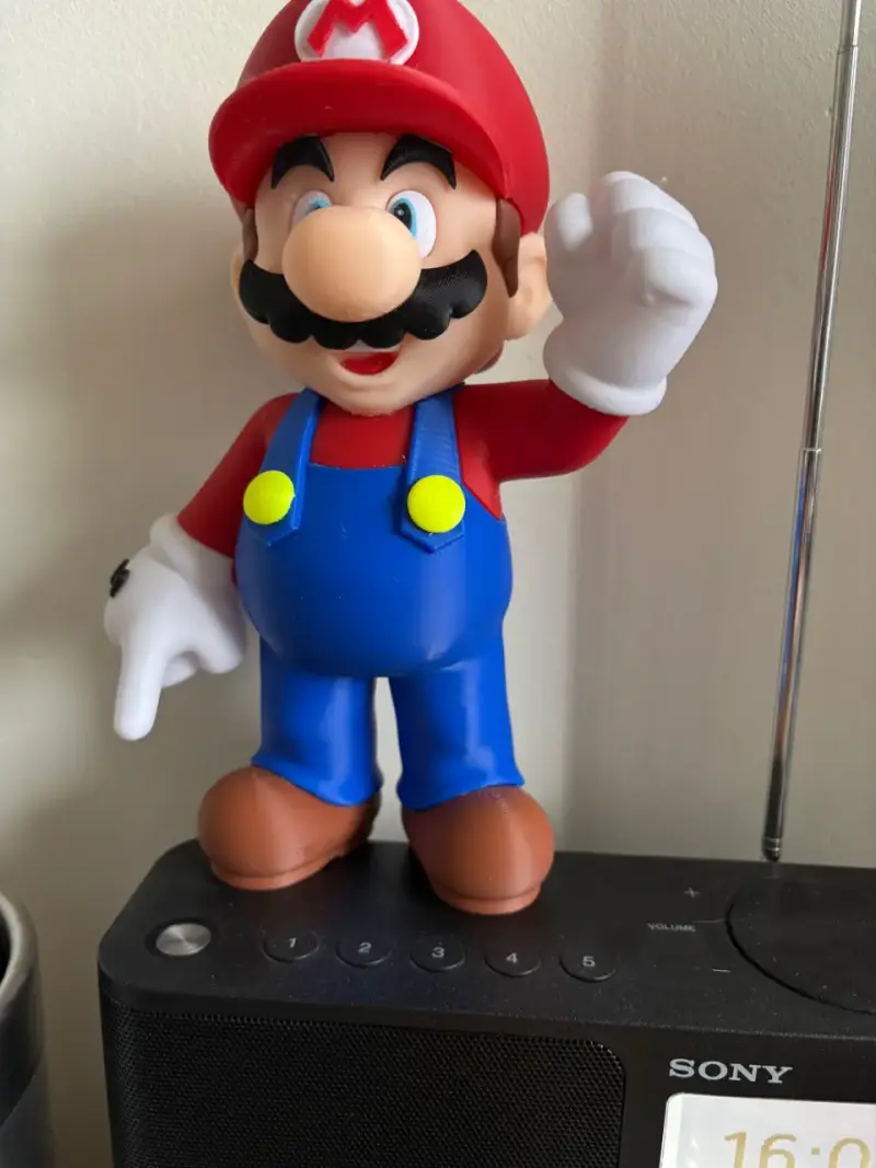 🍄⭐ Figura Mario 3D – 23 cm | Ideal para Colección - 5