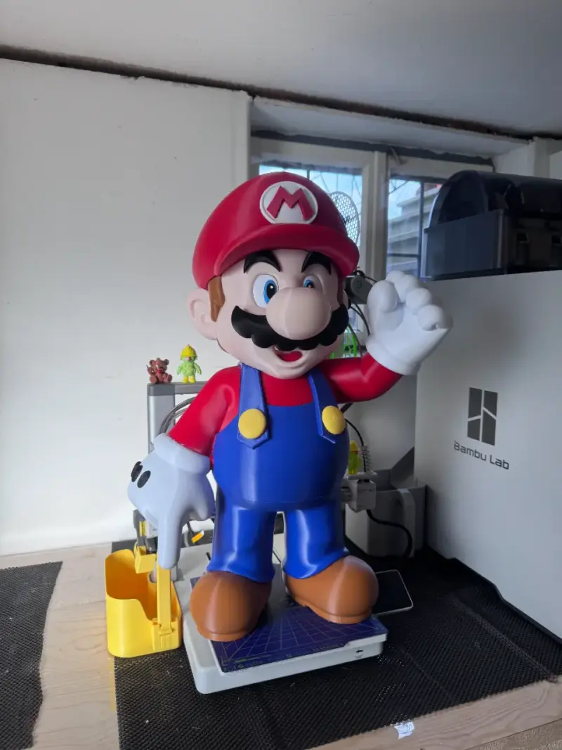 🍄⭐ Figura Mario 3D – 23 cm | Ideal para Colección - 6