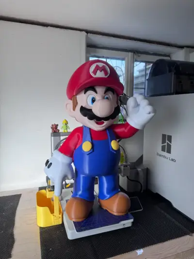 🍄⭐ Figura Mario 3D – 23 cm | Ideal para Colección - miniatura 6