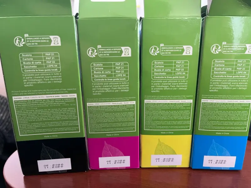 Set de Tintas MI-GI190 alternativas Imp. Canon - 3