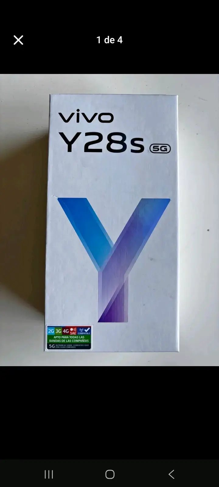 Teléfono Vivo Y28s 5G con caja original - 1