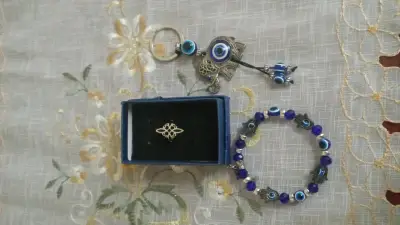 Set de collar, anillo y pulsera con piedras - miniatura 3