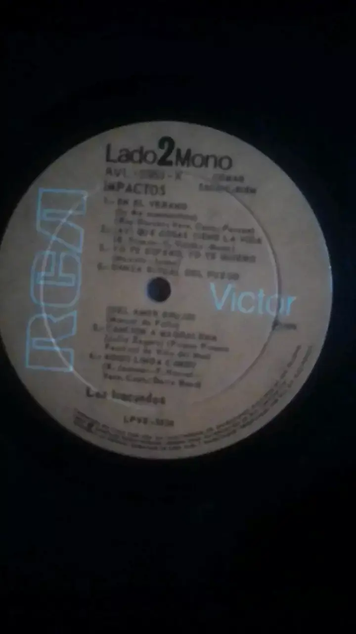 Vinilo Los Iracundos Impactos RCA Victor - 3