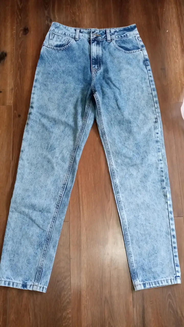 Jeans de mezclilla azul claro