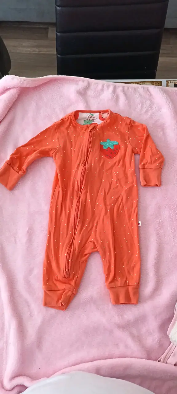 Pijamas de bebé con estampado de frutas - 2