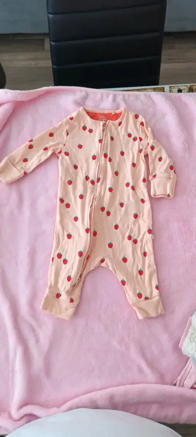 Pijamas de bebé con estampado de frutas - miniatura 3