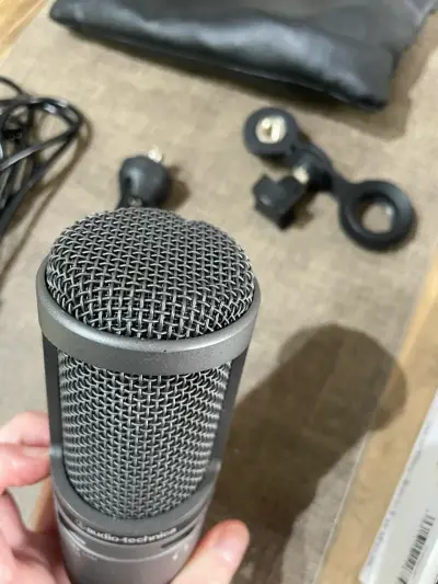 Micrófono condensador USB Audio-Technica AT2020 - miniatura 4