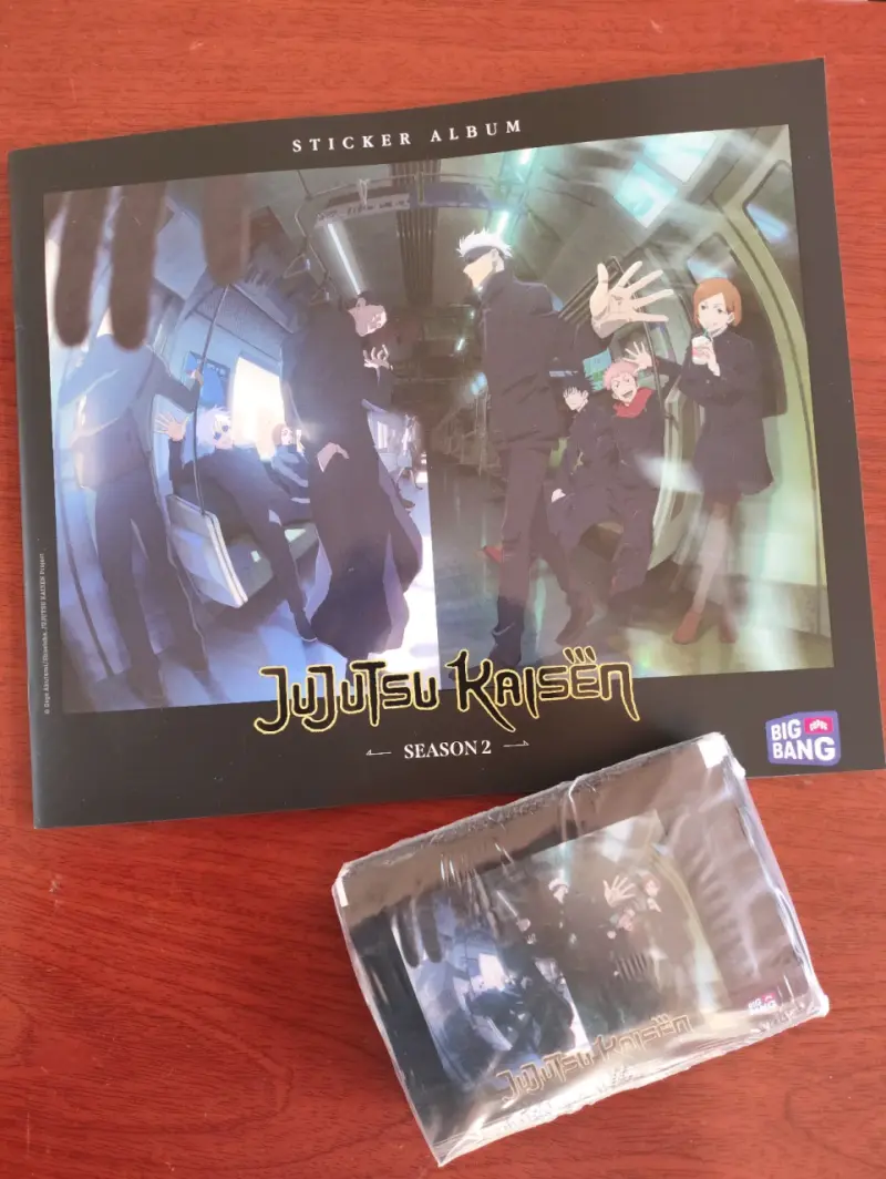 Álbum de stickers Jujutsu Kaisen Temporada 2