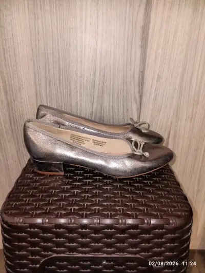 Zapatos planos metalizados Martino talla 39 - miniatura 1