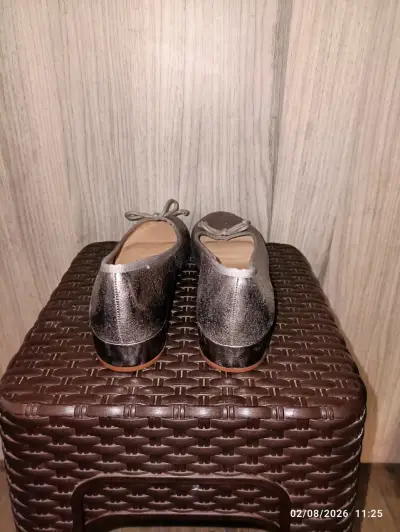 Zapatos planos metalizados Martino talla 39 - miniatura 3