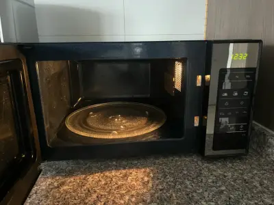 Microondas Samsung 32 litros espejado - miniatura 3