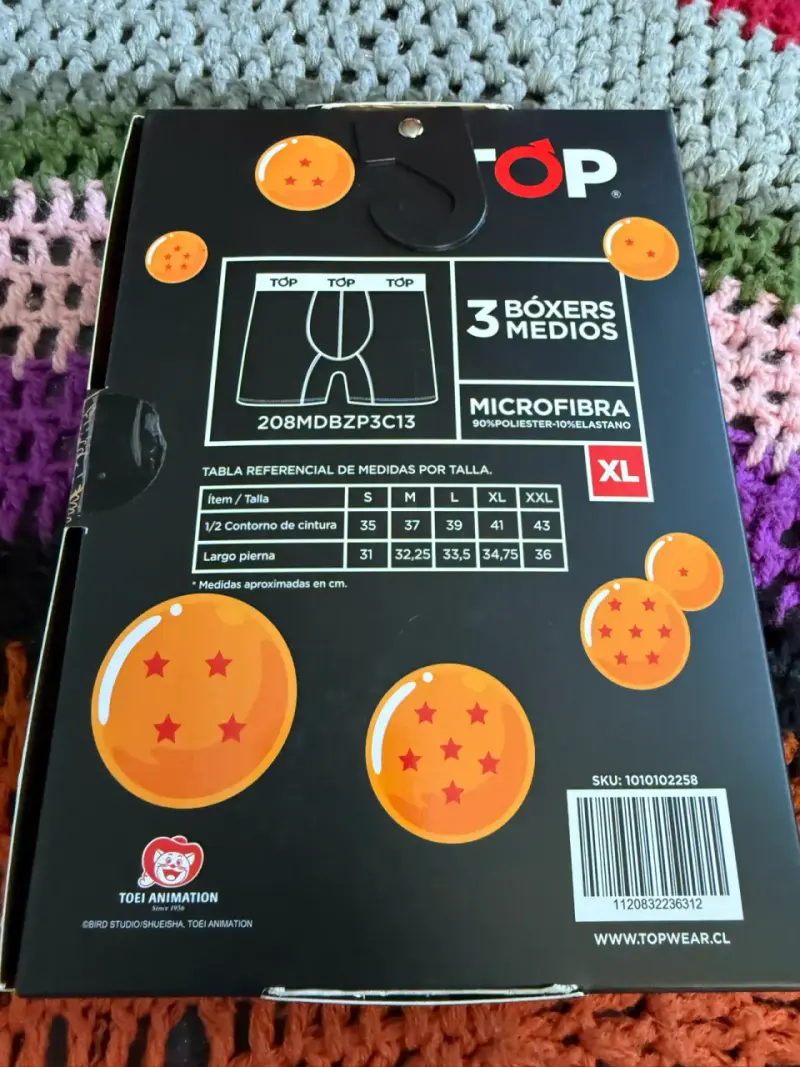 Set de 3 bóxers Dragon Ball Z para hombre - 3