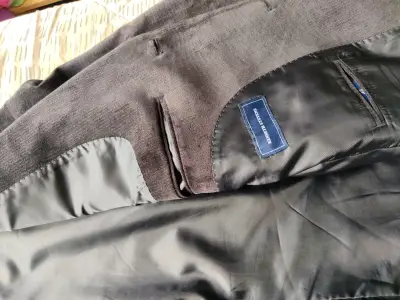 Blazer de hombre gris Kenneth Stevens talla 48 - miniatura 4