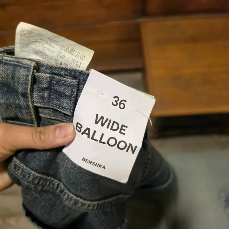 Jeans WIDE BALLON BERSHKA - 6