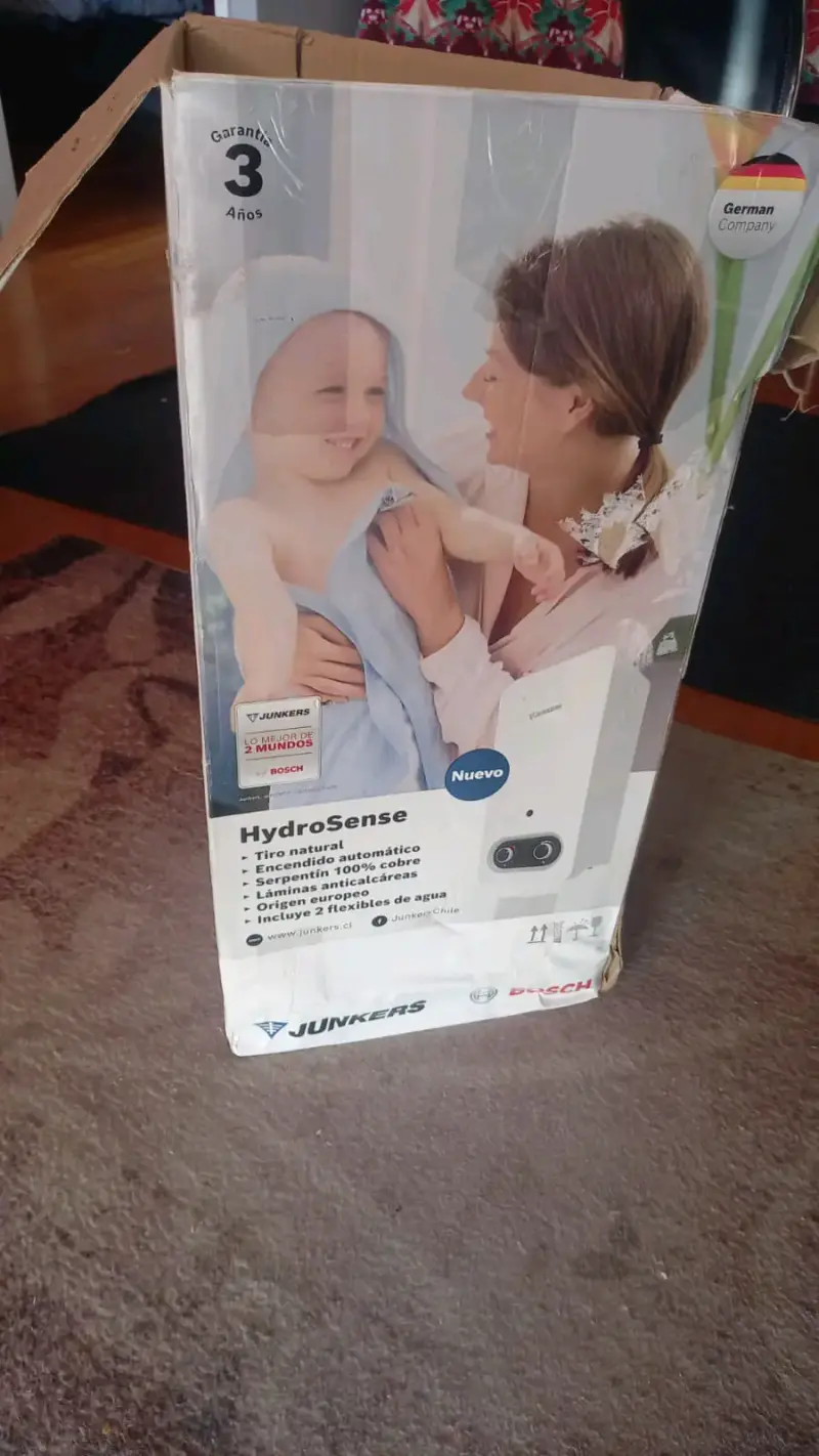 Calefón Junkers HydroSense automático nuevo - 1