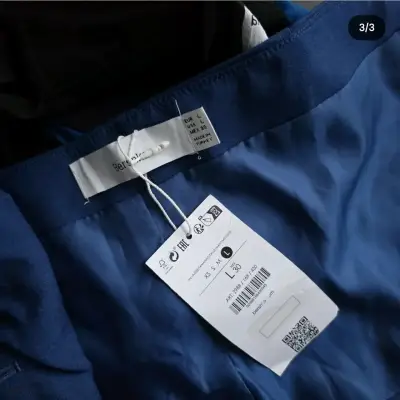 Chaleco Bershka Azul talla L Nuevo🏷 - miniatura 3