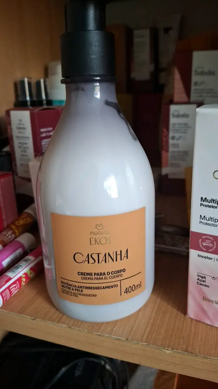 Crema corporal Natura Ekos Castanha 400ml
