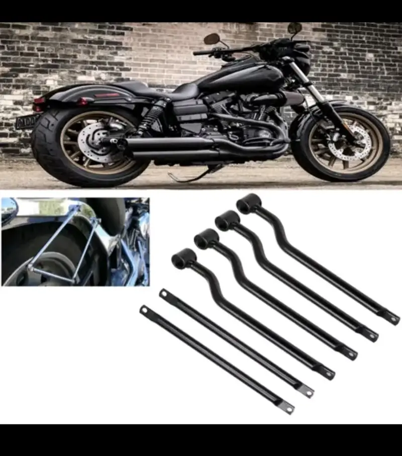 Soportes de alforjas para moto chopper - 1