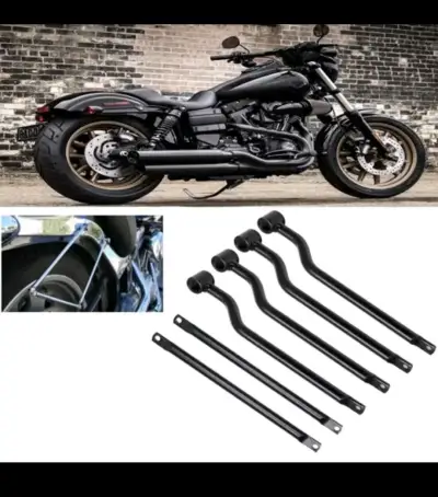 Soportes de alforjas para moto chopper - miniatura 1