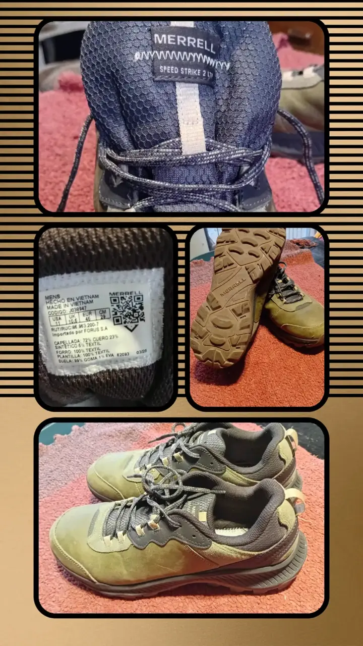 Zapatillas outdoor Merrell Speed Strike talla 45 - 6