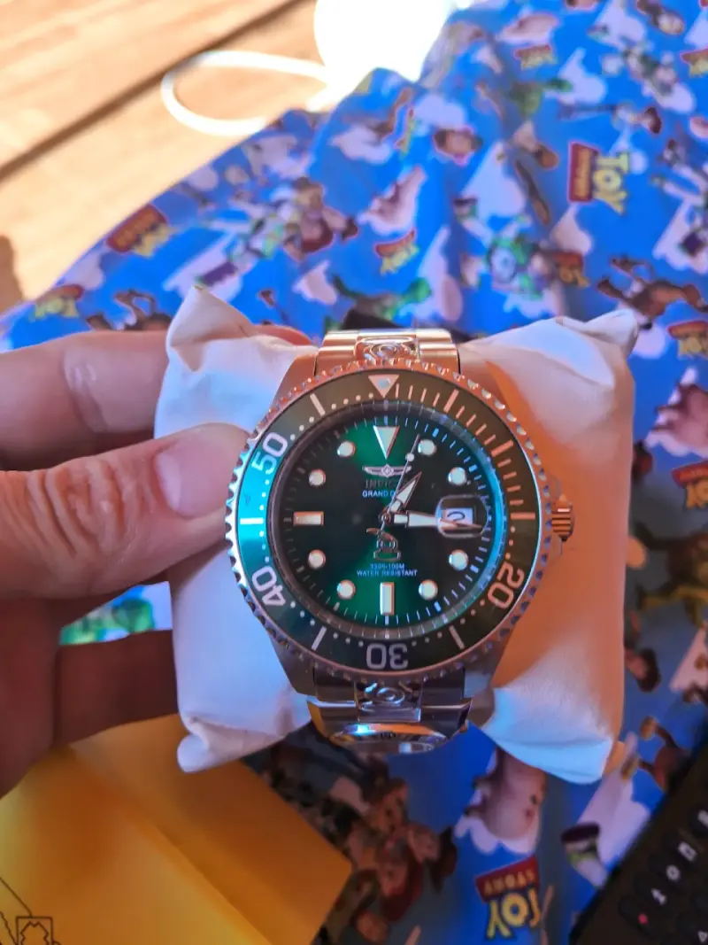 Reloj de buceo Invicta Grand Diver verde - 2