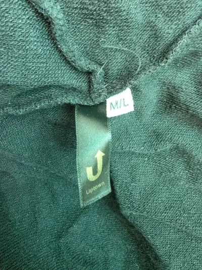 Poleron de mujer con capucha gris oscuro - miniatura 4