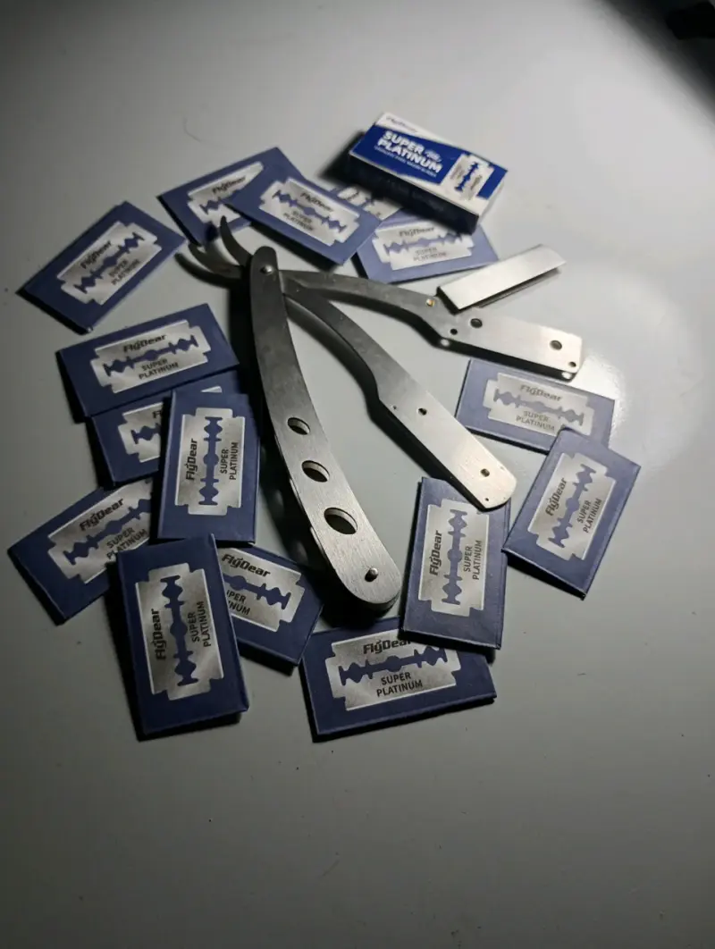 Navaja de Afeitar con Hojas FigGear Super Platinum - 2