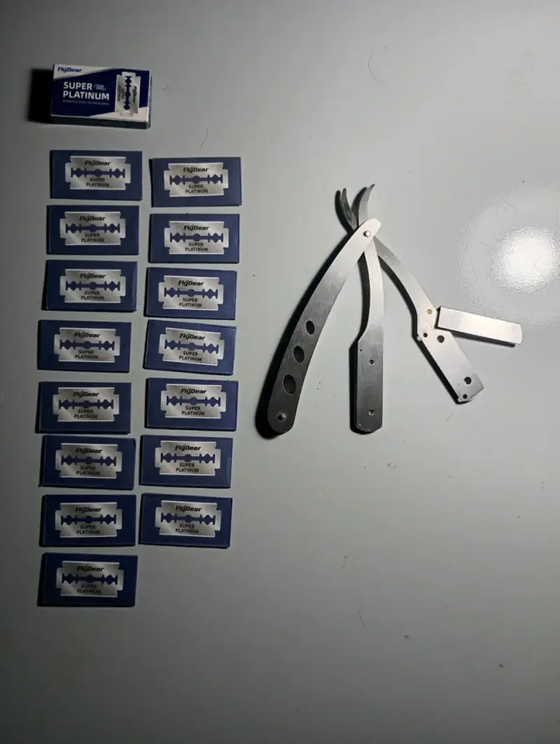 Navaja de Afeitar con Hojas FigGear Super Platinum - 3