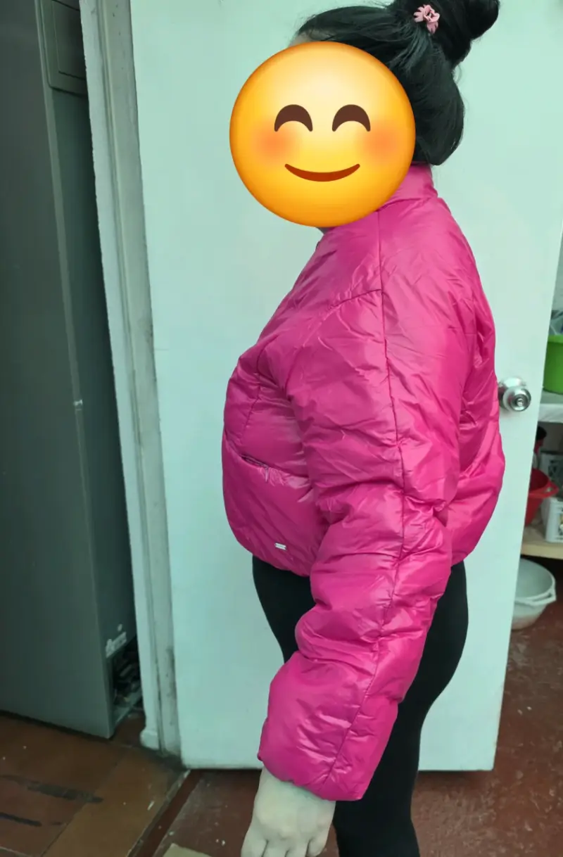 Chaqueta acolchada rosa Foster Moon talla 14 - 2