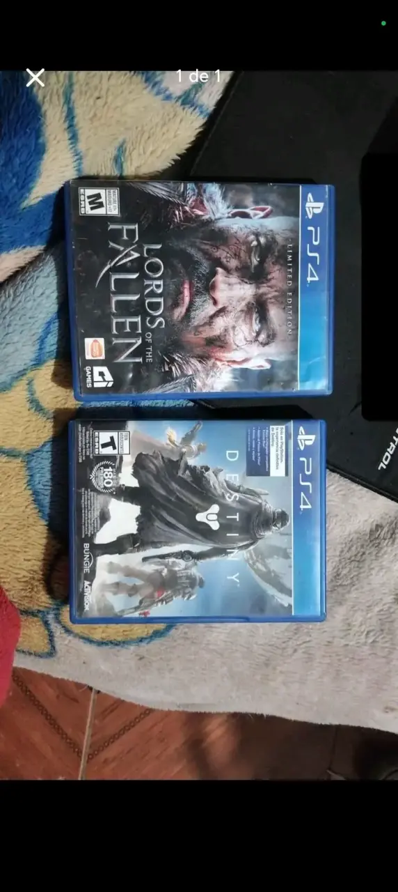 Juegos PS4 Lords of the Fallen y Destiny