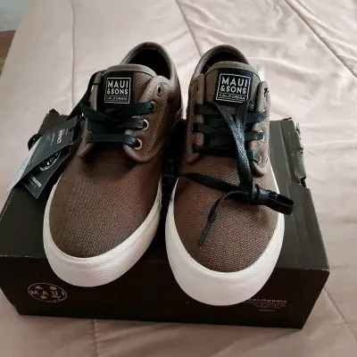 Zapatillas casuales Maui & Sons marrones - miniatura 1