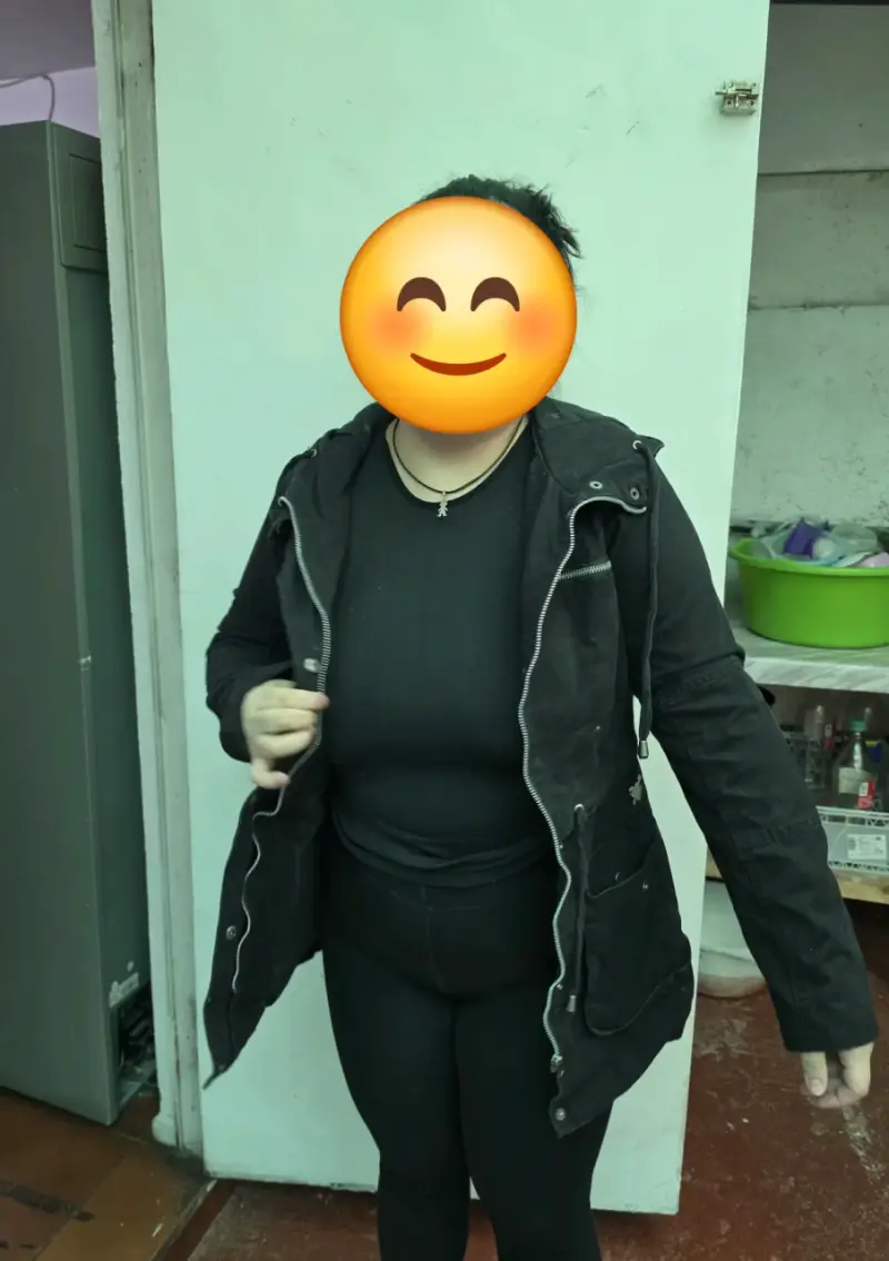 Chaqueta negro con capucha Barbados para mujer - 3