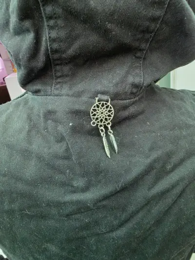Chaqueta negro con capucha Barbados para mujer - miniatura 6
