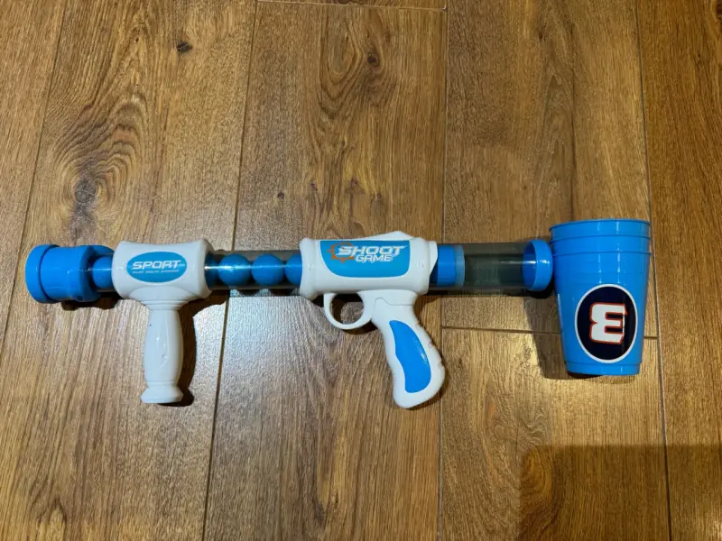 Miniso Pistola De Juguete Co Balas Suaves Poco uso