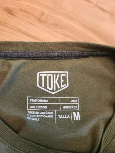 Polera verde oliva para hombre Toke talla M - miniatura 3