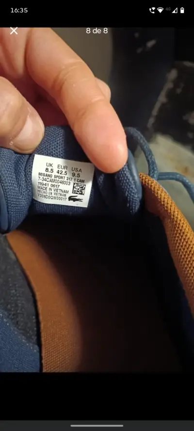 Zapatillas Lacoste Misano Sport 317 Originales - miniatura 5