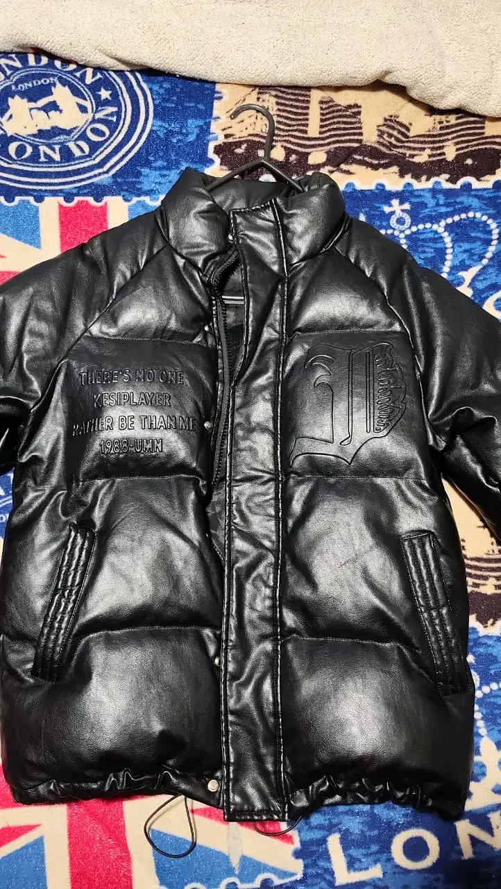 Chaqueta acolchada negra para hombre - 2
