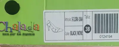 Zapatos de Tacón Alto Multicolor Chaladá Talla 38 - miniatura 4
