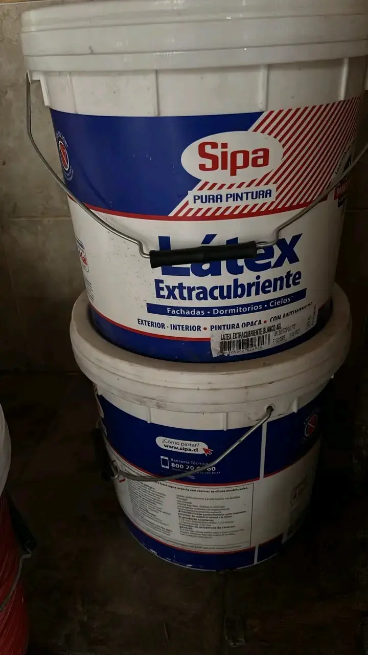 Pintura Látex Extracubriente Sipa Blanco tineta