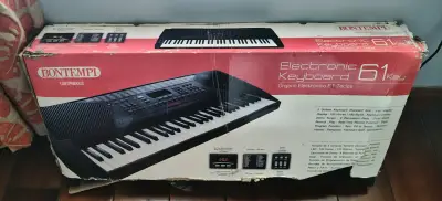 Teclado Bontempi 61 Teclas + Atril + Accesorios - miniatura 5