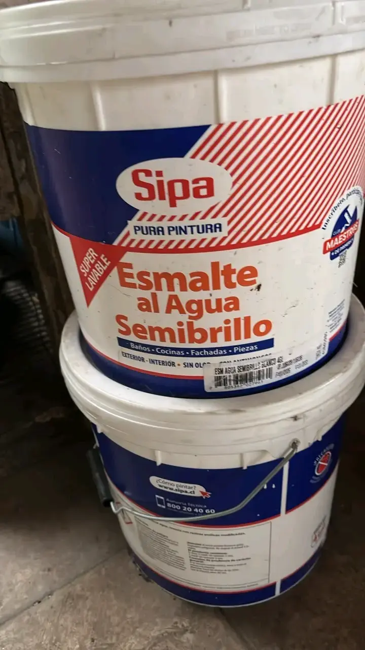 Esmalte al Agua Semibrillo Sipa tineta