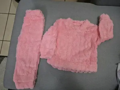 Conjunto de pijama de felpa para niños en varios colores - miniatura 5