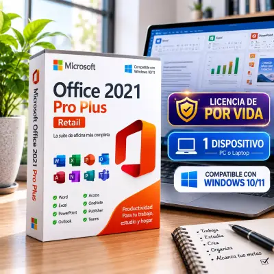 Microsoft Office 2021 Pro Plus Retail | 1 PC - miniatura 1
