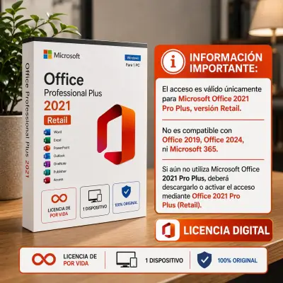 Microsoft Office 2021 Pro Plus Retail | 1 PC - miniatura 2