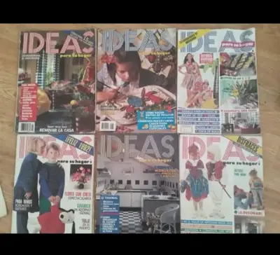 Colección 6 revistas Ideas con moldes y patrones - miniatura 1